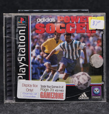 Adidas Power Soccer (PS1) CIB - Authentic Acceptable Cond *Broken Hinge*