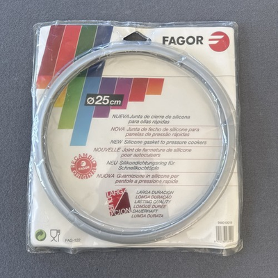 #ad Fagor Pressure Cooker Silicone Gasket 25 Cm 9.84in Replacement Seal Free Ship $22.00
