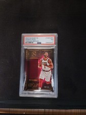 POP 1 DERRICK ROSE /49 BRONZE THREADS GAME-USED PATCH 2024 SILHOUETTE PSA 7