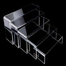 talifoca Espositore in Acrilico, 5 pz Alzate per Buffet Scaletta Esposizione in 