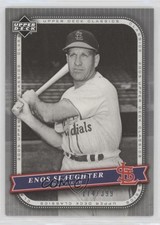 2005 Upper Deck Classics Silver 174/399 Enos Slaughter #32 HOF 0nr3