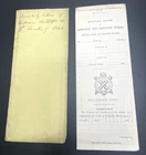 ANTIQUE CIVIL WAR DOCUMENT QTR RETURN ORDNANCE SEPT 1864 67th REGT OHIO ORIGINAL