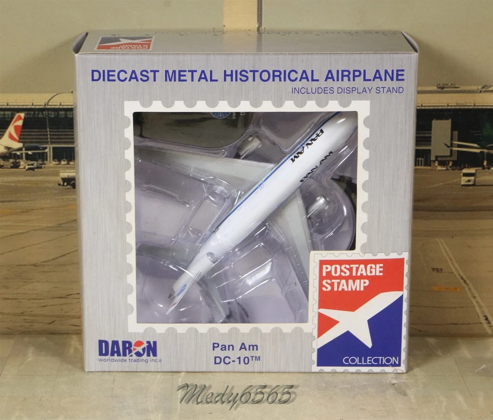 Briefmarke Pan Am DC-10 Maßstab 1/400