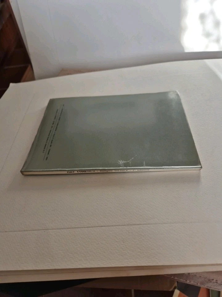 catalogo parti di ricambio FIAT 1100 103H 1962 STAMPATO 110.339R  500 esemplari - Immagine 3 di 4