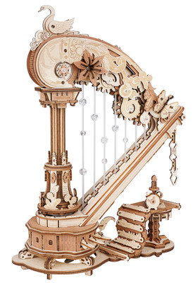 ROKR | 3D Holzpuzzle | Magic Harp |  Magische Harfe | Robotime | AMK71