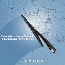 X AUTOHAUX for Hyundai Elantra Touring 07-12 Rear Wiper Blade Arm Set 12 Inch