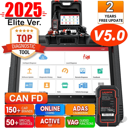 2025 LAUNCH X431 V + PRO 5 Bidirectional Scanner Key Coding Car Diagnostic Tool - Bild 1 von 13