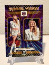 2025 Panini Donruss WNBA Cameron Brink No.8 Tunnel Vision /399 Purple Shock