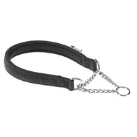 Hundehalsband Ferplast Daytona S, Schwarz, Nylon, Gepolstert, Verstellbar,