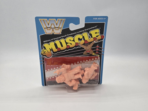 WWE M.U.S.C.L.E. Hombres Super7 Lucha Retro 2017 Nuevo