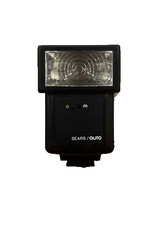 Sears Auto Model 330.80170 Universal Shoe Mount Camera Flash Tested Works Great