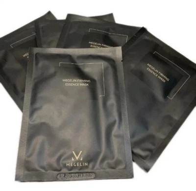 Megelin 5 Ct Firming Essence Face Mask Exp 04/27 New Sealed Box