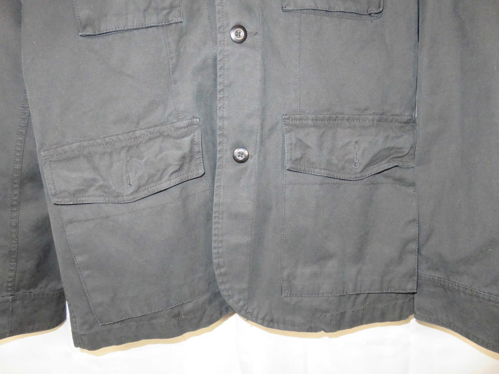 Converse One Star Jacket Black Utility Chore Mili… - image 4