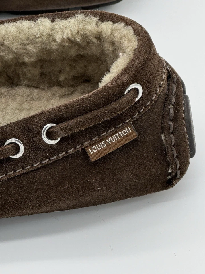Mocasines de gamuza y piel para hombre Louis Vuitton Foto 3 de 4