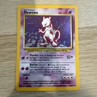 Pokémon Mewtwo Holo Rare TCG Card 10/102