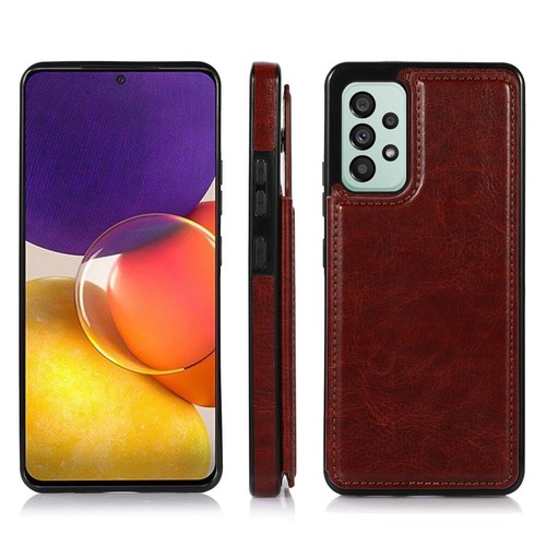 Leather Card Slot Wallet Case Cover Kickstand For Samsung Galaxy A13 A33 A53 A73 - Picture 8 of 81