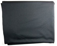 Synthetic Blend Black Stretchy Fabric 2.7 Yards x 62 Inches Wide