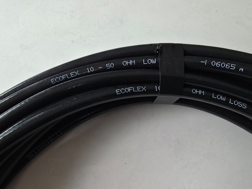 Super Low Loss Coax Cable ECOFLEX 10 50ohm 15M length - Zdjęcie 2 z 4