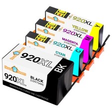 4PK Fits HP 920XL Ink Cartirdges for HP OfficeJet 6000 6500 6500a