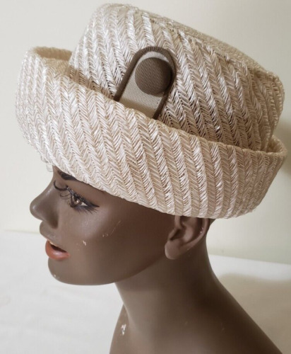 Vintage Doris Designed  50s...60s   Straw Hat. - image 1