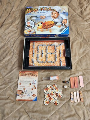 Bugs in the Kitchen Board Game HexBug Hex Bug Nano Ravensburger Complete Set