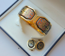 MICHAELA FREY WILLE Jewelry Set Enamel Clasp ...