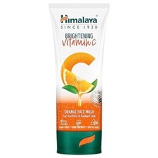 Himalaya Brightening Vitamin C Orange Face Wash for Brightening Face Pack of 1 
