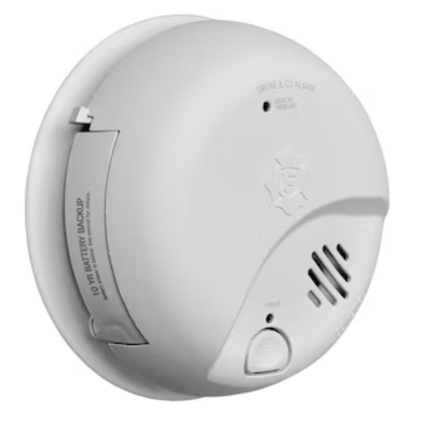First Alert BRK 10Year Battery Hardwired Combination Smoke and Carbon