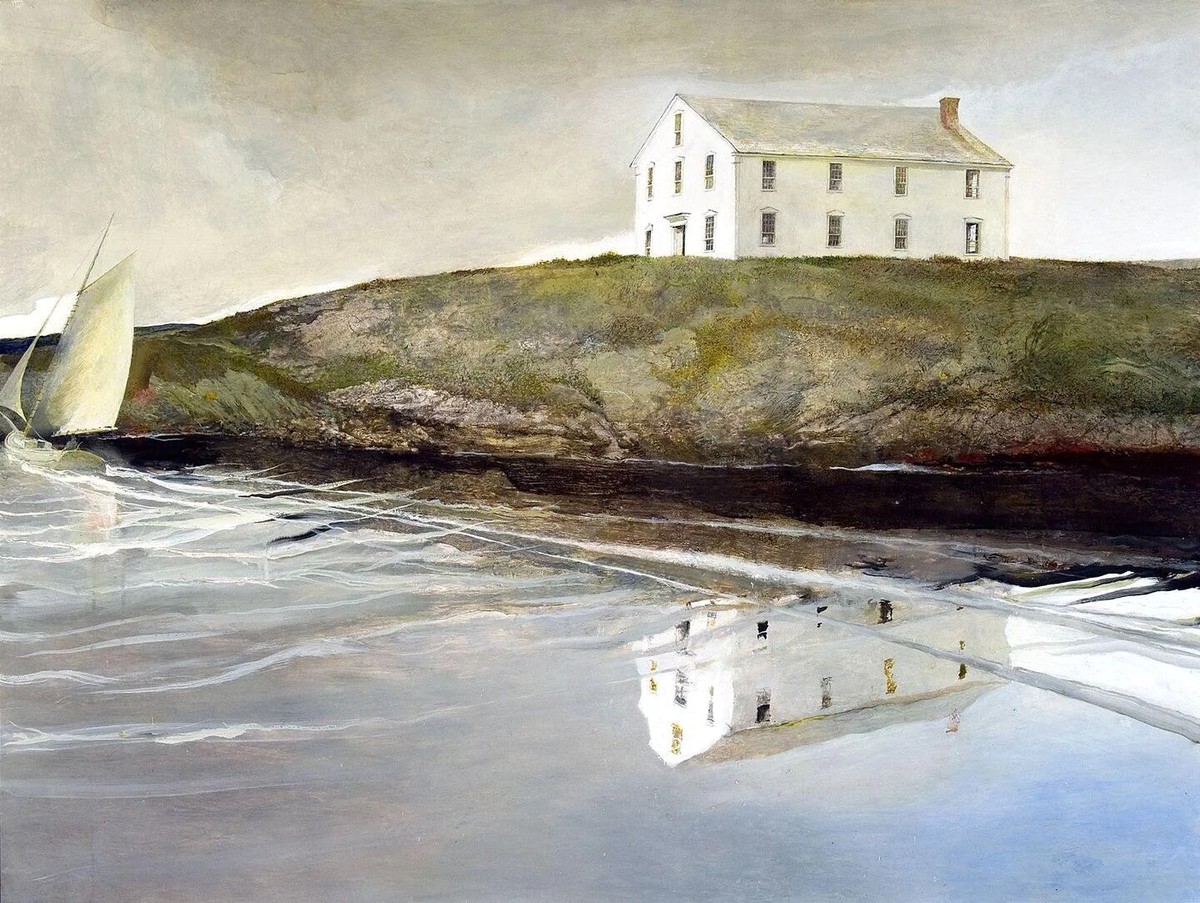 Andrew Wyeth : Goodbye : Framable : High Quality Art Print