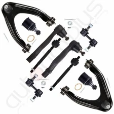 Fit For 97-01 Honda CR-V Suspension 10pcs/set Control Arm Tie Rod End Sway Bar