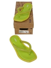 NEW  Melissa Women's Free Flip Flop Sandals (LIME GREEN) SIZE US: 6