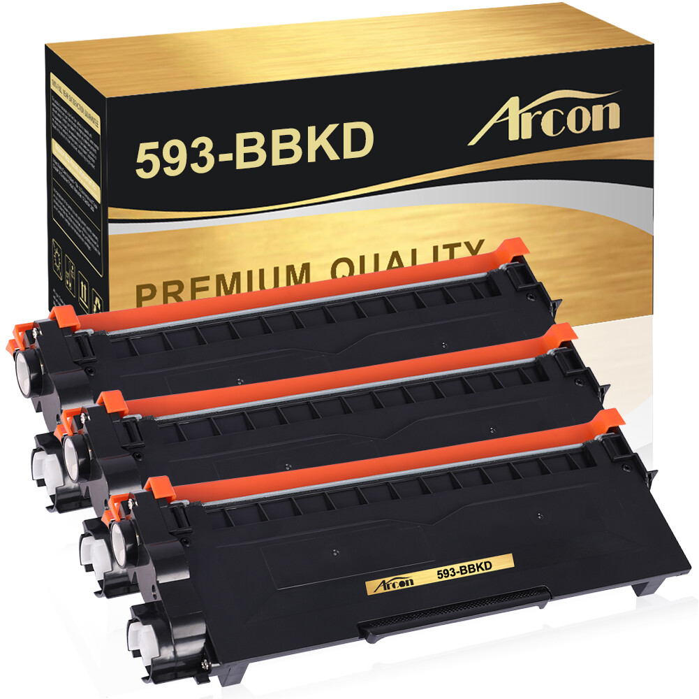 Ricambio Dell 593-bbkd Kit Tamburo 2 Toner Compatibili Per Stampanti Dell E310 E514dw E515dn - 593-BBKD 593-BBKE, Resa 2600/12000 Pagine Xeon W 2135 - Foto 5
