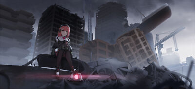 Anime Girls Even Artwork Girls Frontline Mp7 Girls  Gaming Mat Desk 42570