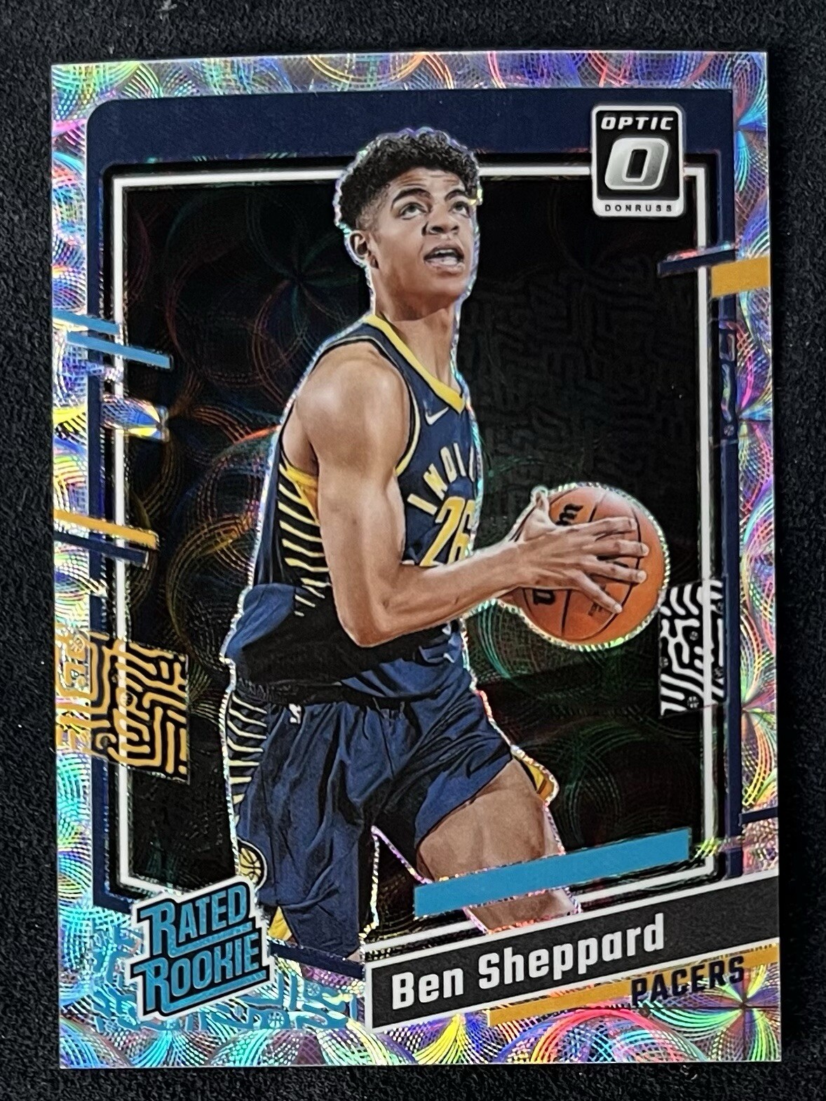 Ben Sheppard 2023-24 Donruss Optic SILVER SCOPE Prizm /249 Rated Rookie #221