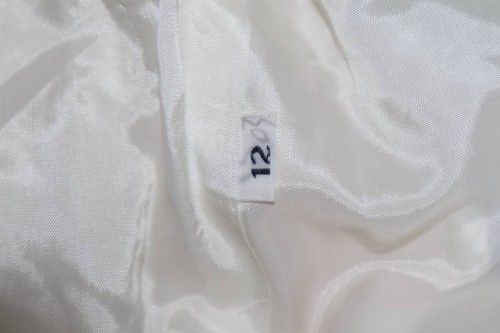 Vintage 80s IB Diffusion Full Sequin Bomber Jacket White Size Large - Picture 8 of 8