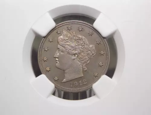 1912 Liberty Head "V" Nickel **PROOF** 5c NGC PF64 #001 Proof ECC&C, Inc.