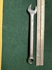 Proto Professional Combination Wrench Item No. 1218H 9/16” 6 Pt 7.5” Long USA