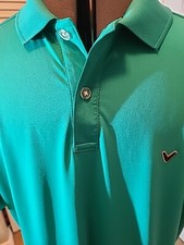Callaway Men's Opti-Dri Polo Golf Shirt Green Size L