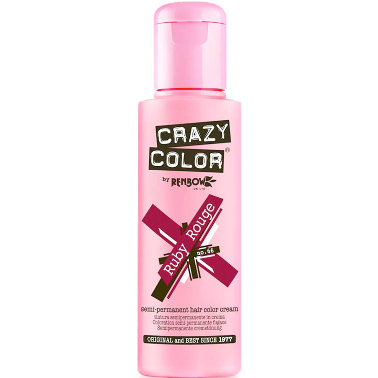 Renbow Crazy Color Crazy Color Semi Permanent Hair Dye - Ruby Rouge