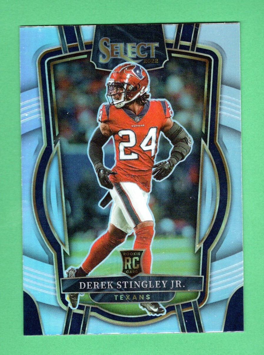 2022 Select Prizm Silver #262 Derek Stingley Jr. Houston Texans RC