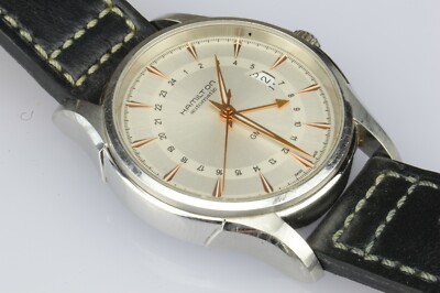 Hamilton H325850 極美品】HAMILTON ハミルトン ジャズマスター GMT