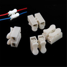 20-100PCS 2-Pin Electrical Cable Connectors CH2 Quick Splice Lock Wire Terminals