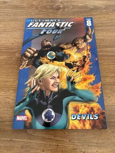 Ultimate Fantastic Four Vol. # 8 Devils Marvel Comics TPB Graphic Novel 3 J313