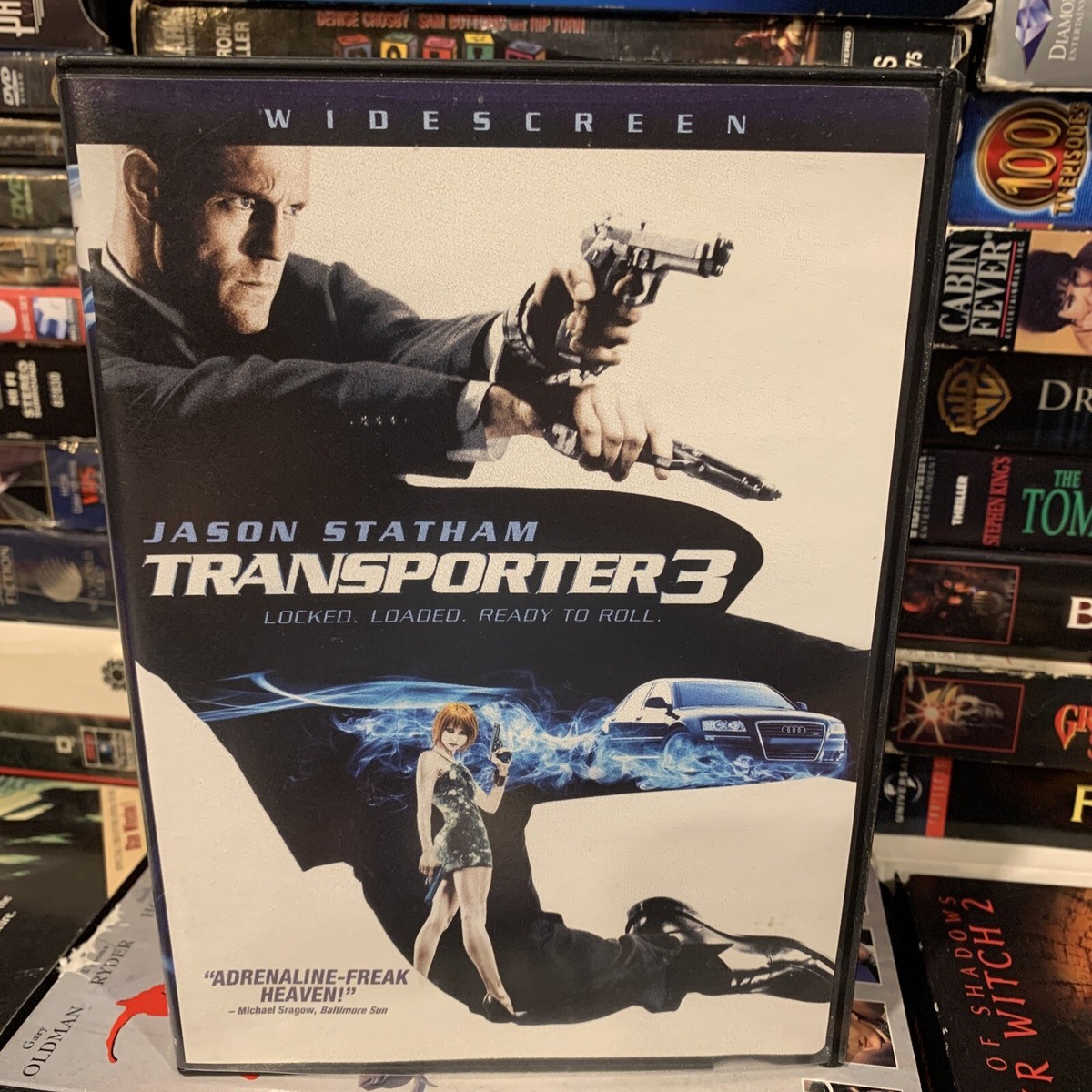Transporter DVD Jason Statham Robert Knepper Crazy Action Thriller Luc  Besson