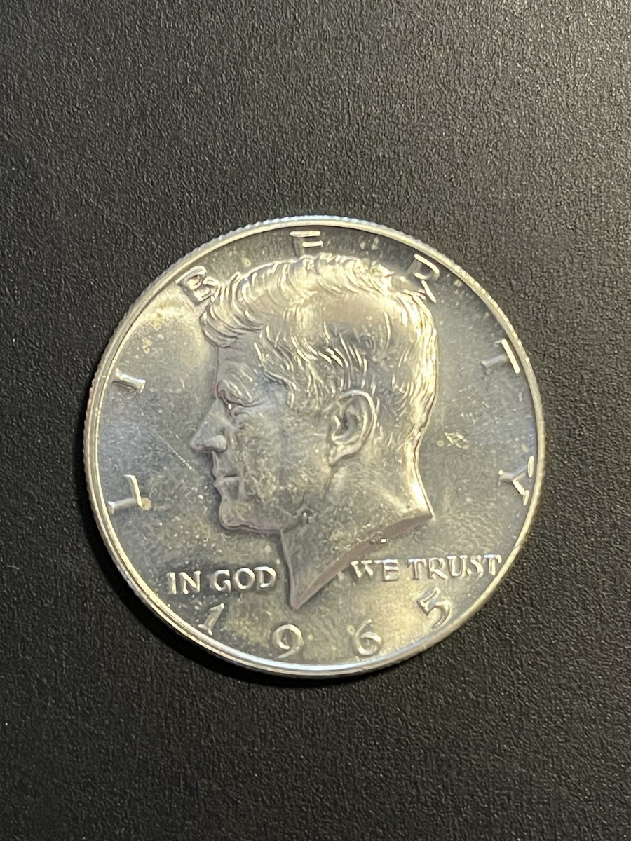 1965 Kennedy Half Dollar No Mint with Errors!!! ( Doubled Die