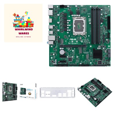 LGA 1700 Intel 12th Gen & Intel vPro mATX Motherboard PCIe 4.0, 4800, 2xNVMe ...