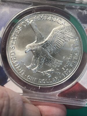 2021 (S) SILVER EAGLE ANACS MS70 STRUCK AT SAN FRANCISCO