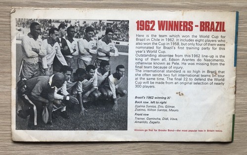 A Brooke Bond Tea Card 1966 World Cup Souvenir Booklet Album - Picture 4 of 4