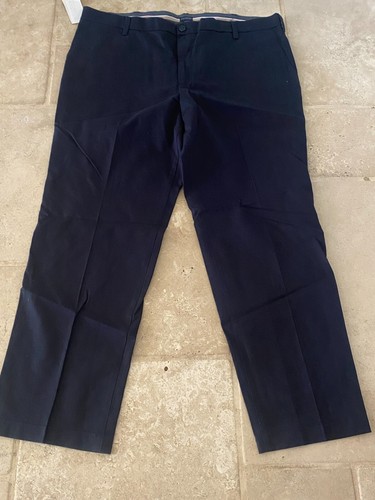 Pantalone uomo Dockers vestibilità classica blu navy kaki lux cotone elasticizzato nuovo con etichetta (scatola 14)  - Foto 1 di 2