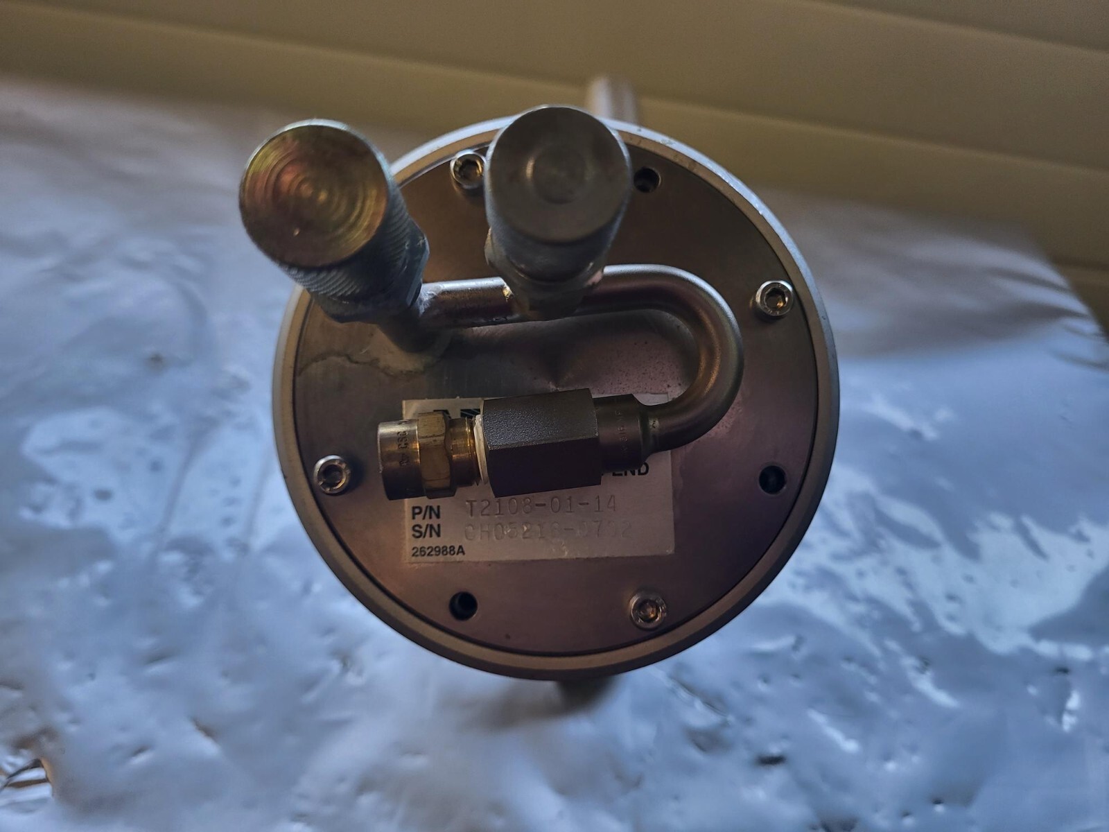 KLA-Tencor SRX EDX Detector Thermo Noran Cryo Cooler 8815A-3SUS-SN 4444-Cryo